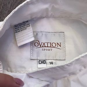 Ovation sport show shirt, kids 14